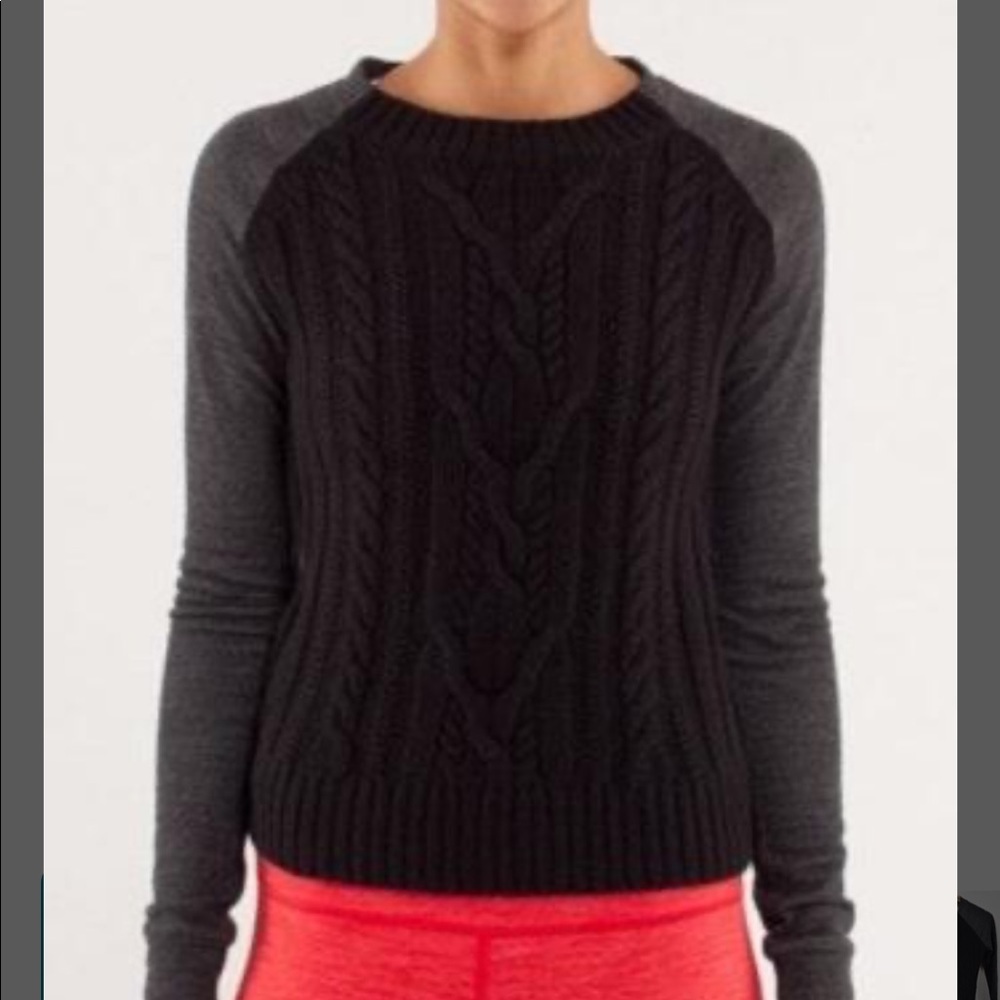 Lululemon St Moritz wool sweater
